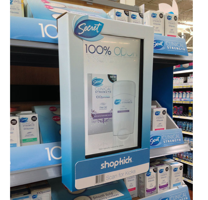 Secret End Cap Display Gets Extra Boost With Shopkick ...