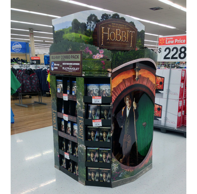 The Hobbit: An Unexpected Journey Floor Display
