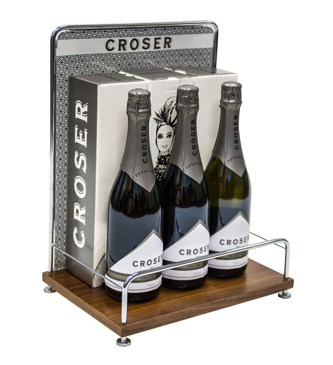 Croser Wine Gift Counter Display