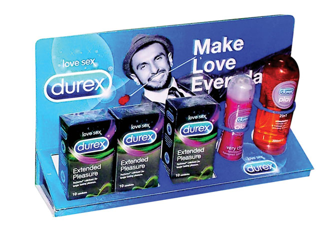 Durex Make Love Counter Display