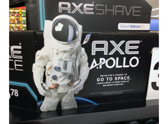 Axe Apollo Pallet Display