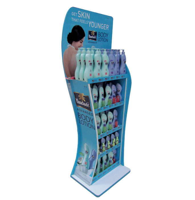 Parachute Body Lotion Floor Display