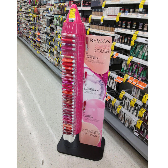 Revlon Color Floor Display