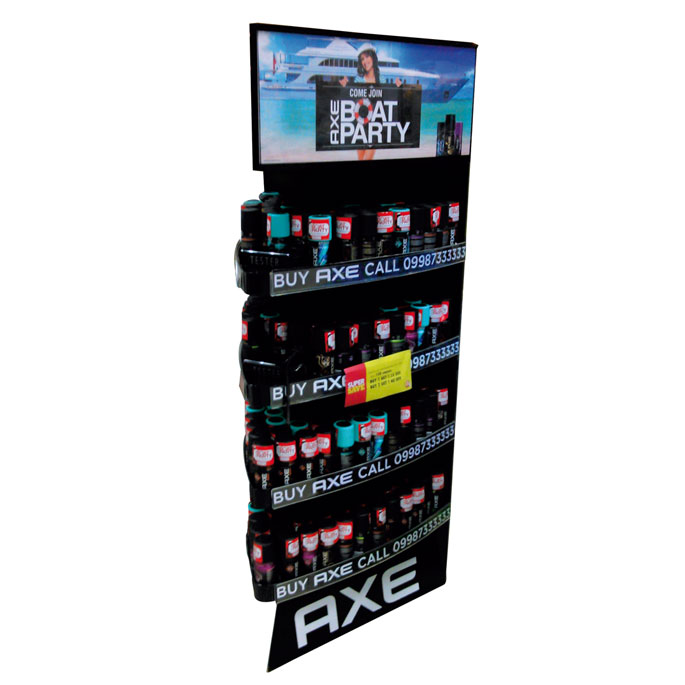 Axe Boat Party Floor Display