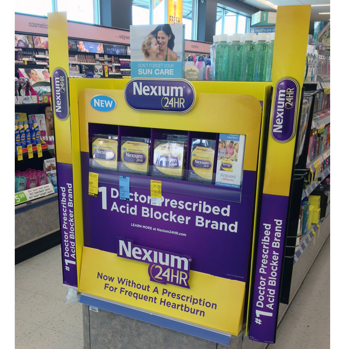 Nexium End Cap Display