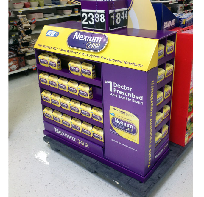 Nexium Pallet Display