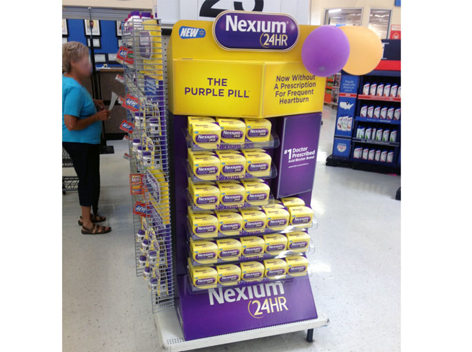 Nexium End Cap Display