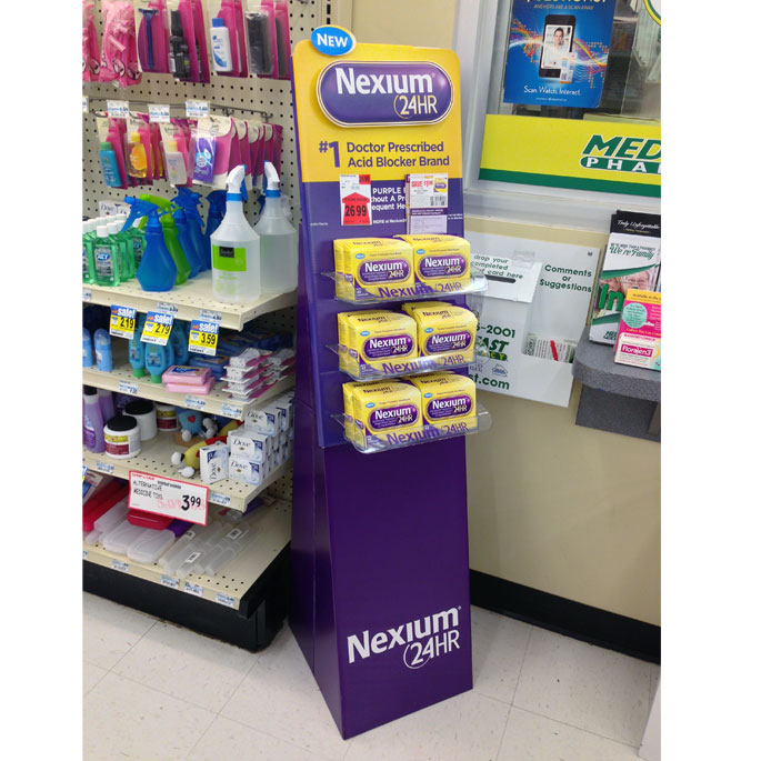 Nexium Floor Display