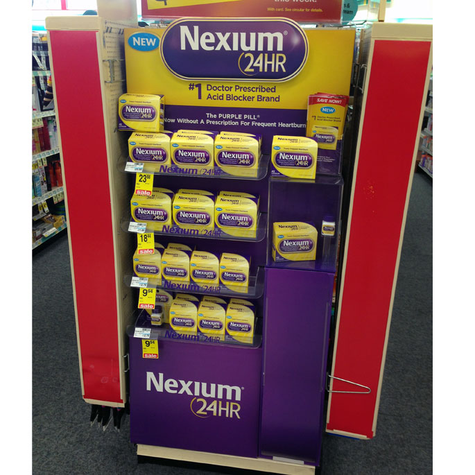 Nexium End Cap Display