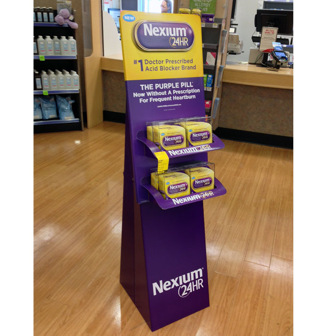 Nexium Floor Display