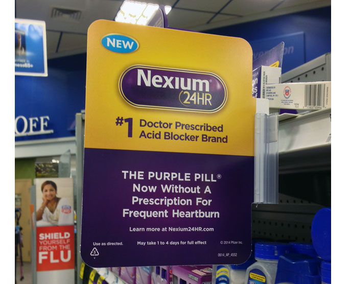 Nexium Aisle Violator