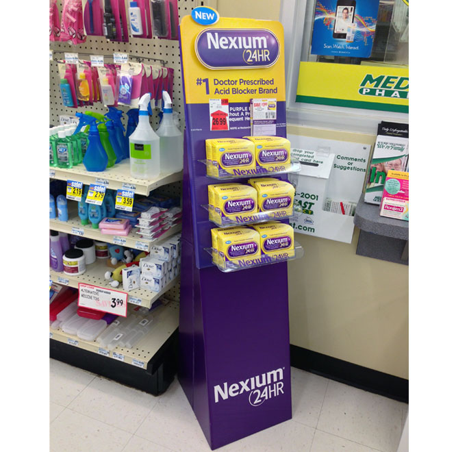 Nexium Floor Display