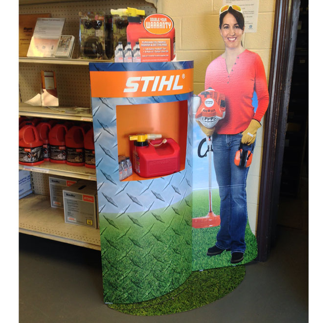 Stihl Floor Display