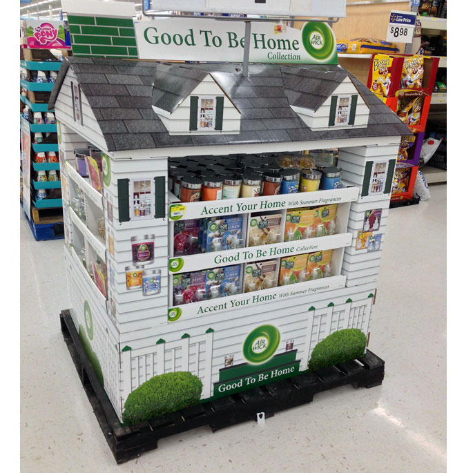 Air Wick Good To Be Home Pallet Display