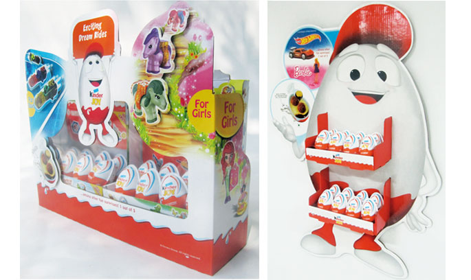 Kinder Joy Displays