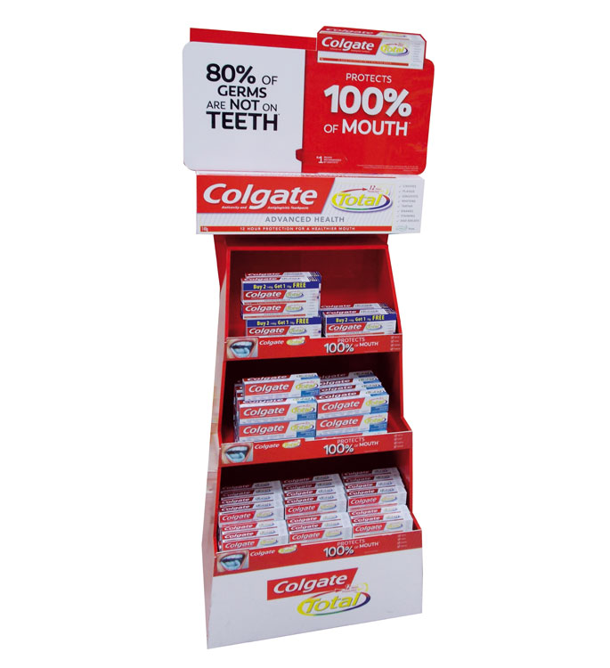 Colgate Protects Floor Display