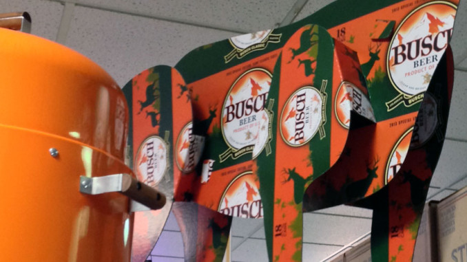 Busch Beer Deer Display