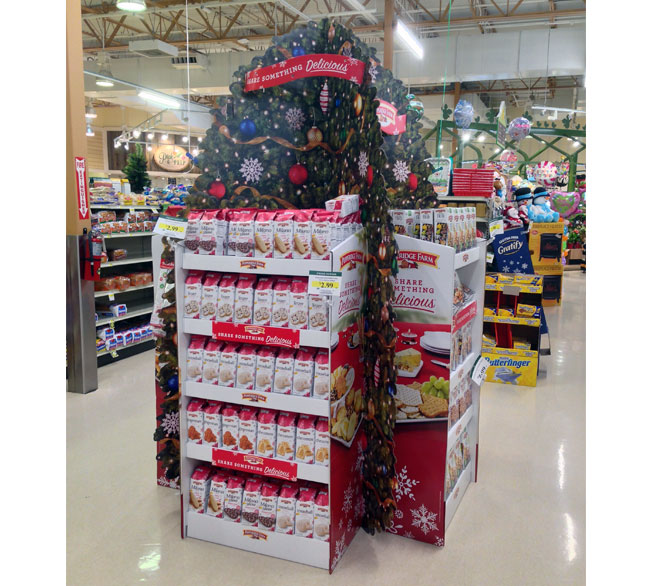 Pepperidge Farm Holiday Tree Display