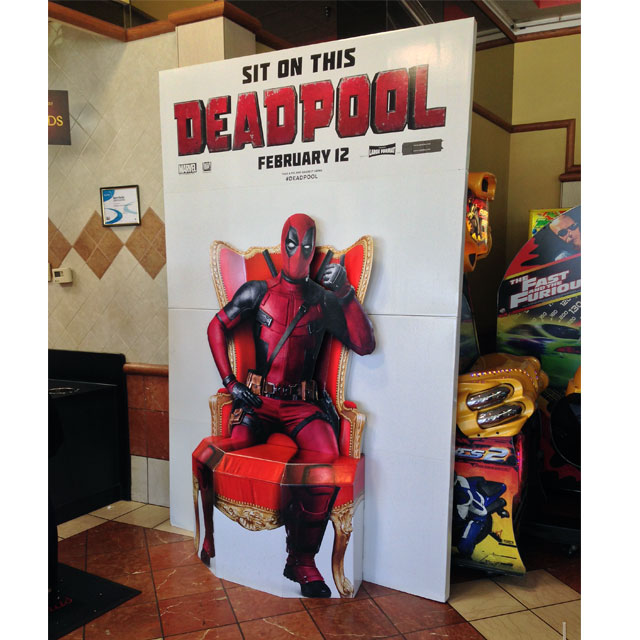 Deadpool Movie Floor Display