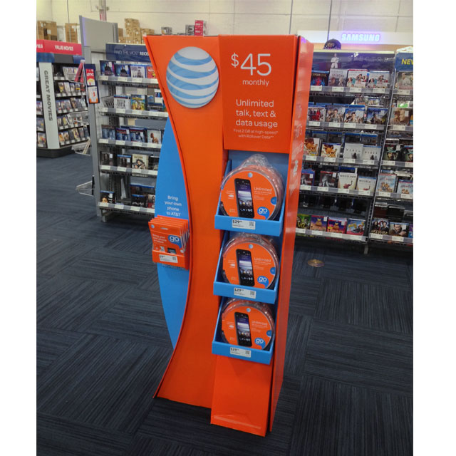 AT&T Floor Display