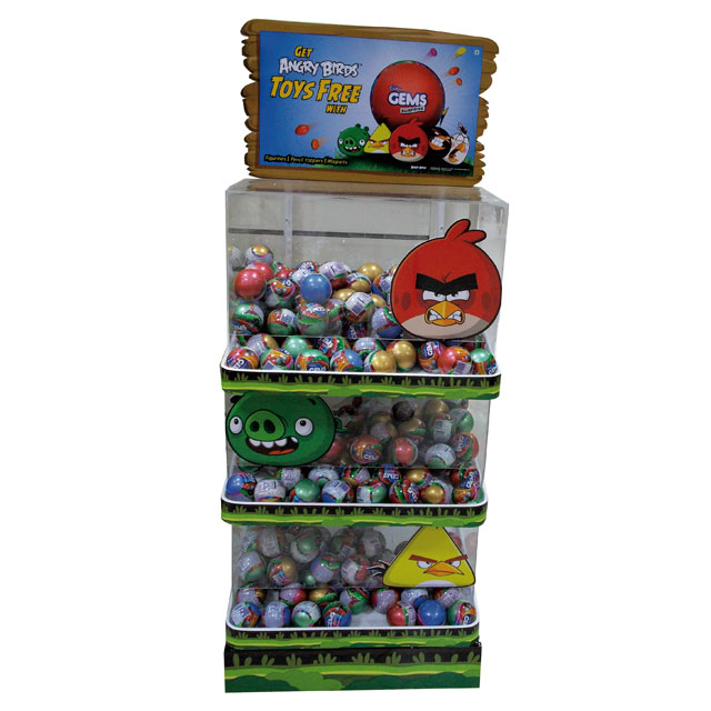 Angry Bird End Cap Display