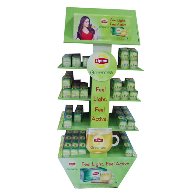 Lipton Feel Light Floor Display