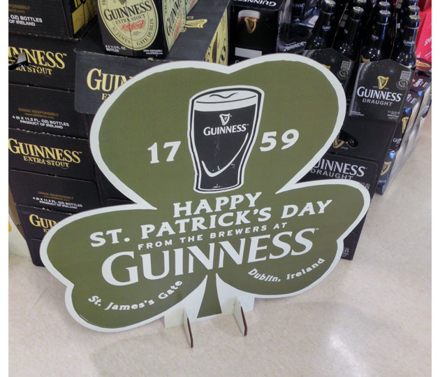 Guinness Beer Standee