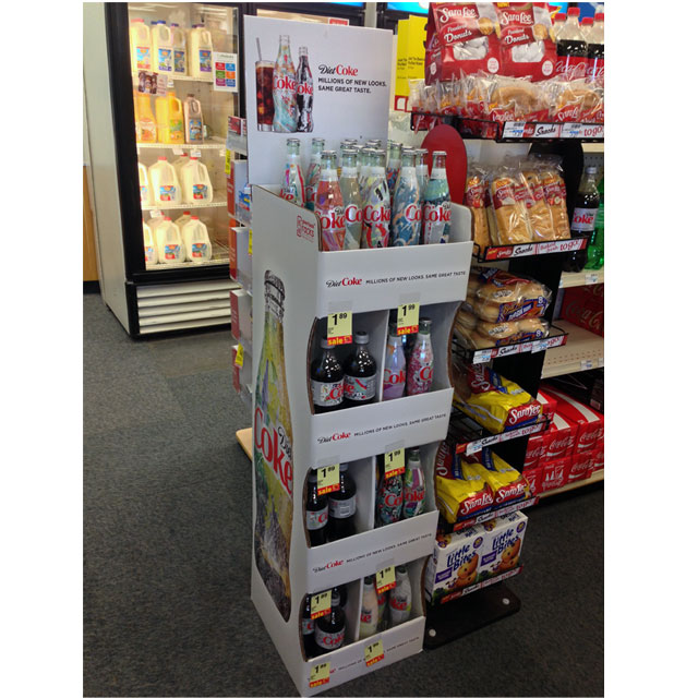 Diet Coke Its Mine Floor Display