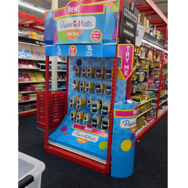 Paper Mate End Cap Display