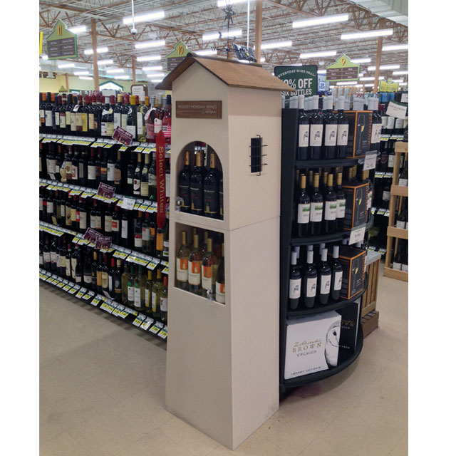 Robert Mondavi Wines Floor Display