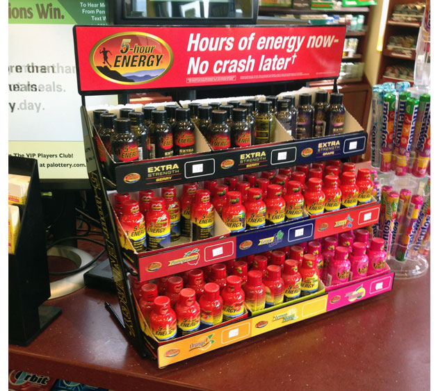 5-Hour Energy Counter Display