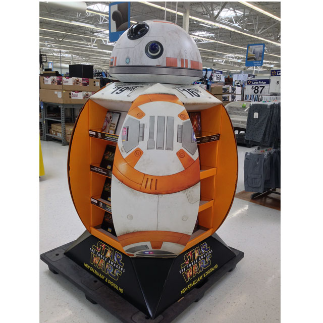 Star Wars The Force Awakens Pallet Display