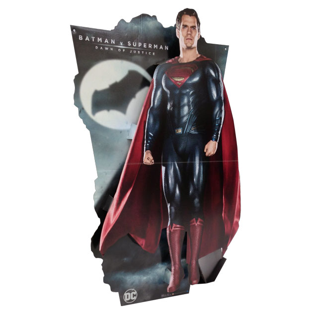 Batman v Superman Dawn of Justice Pallet Display Standee