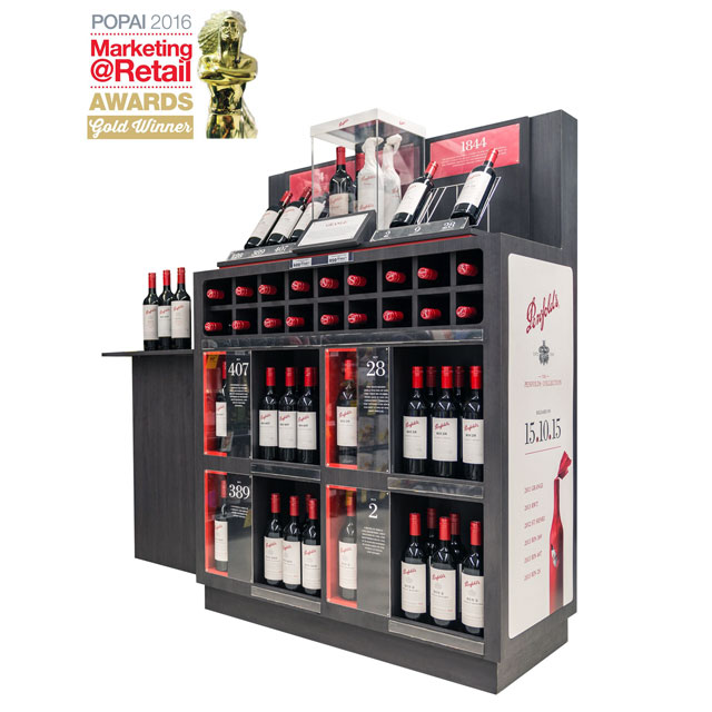 Creative Instore Solutions for Treasury Wine Estates