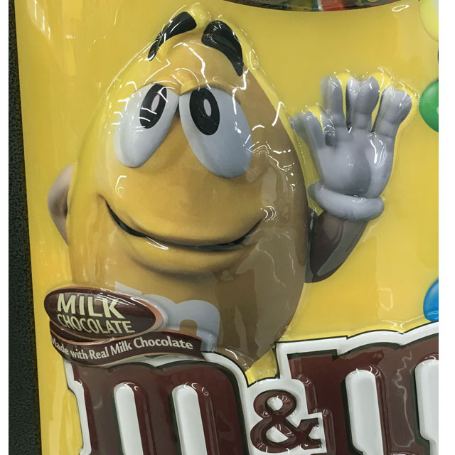 M&Ms Side Kick Display