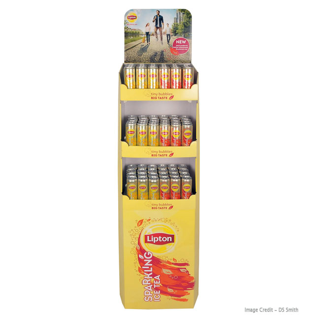 Lipton Tea Floor Display