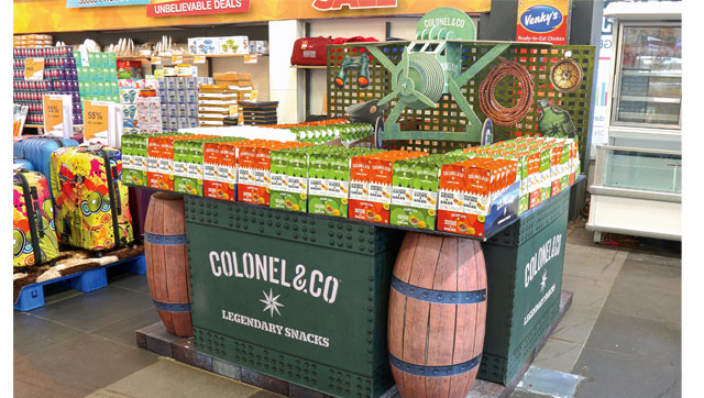 Colonel and Co. Launches Snack Attack In Store