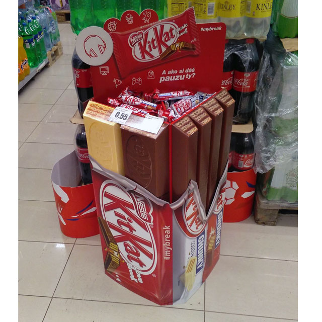 Kit Kat #mybreak Retail Display