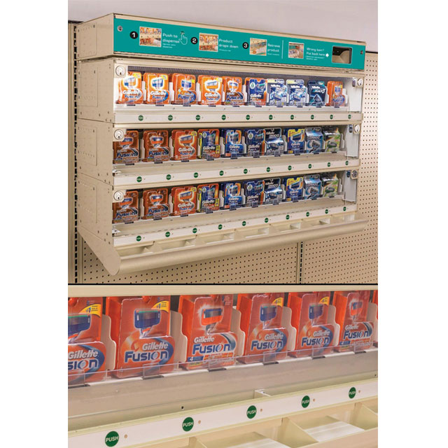 FFR Merchandising Powered Vending Shelf