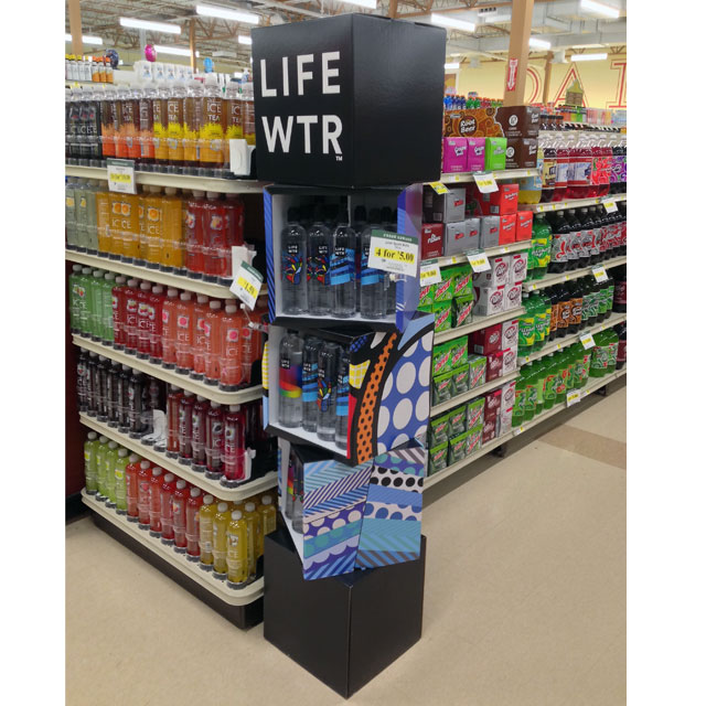 LIFEWTR POP Floor Display