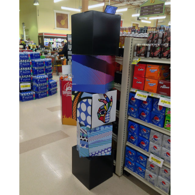 LIFEWTR POP Floor Display