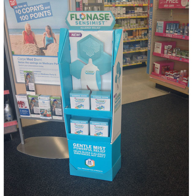 Flonase Sensimist Floor Display