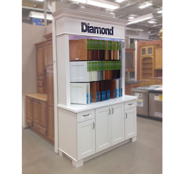 MasterBrand Cabinet Floor Display