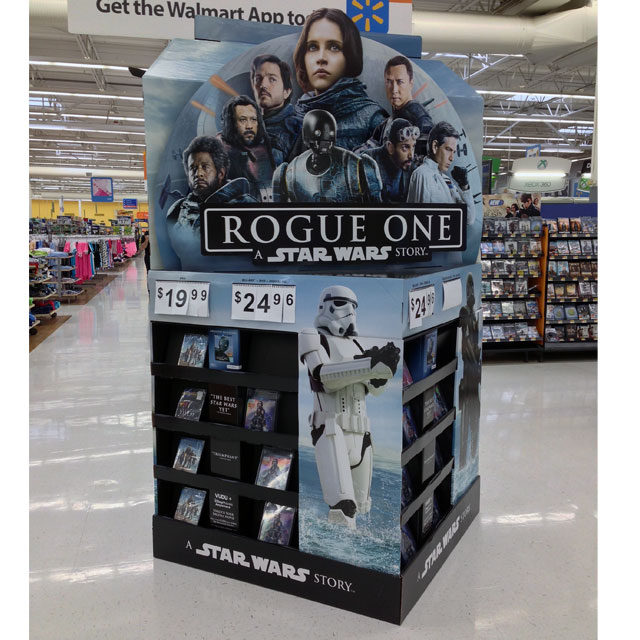 Star Wars Rogue One POP Floor Display