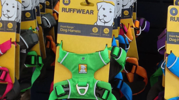 Ruffwear Pet Care Floor Display