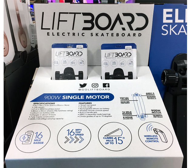 LiftBoard Pallet Display