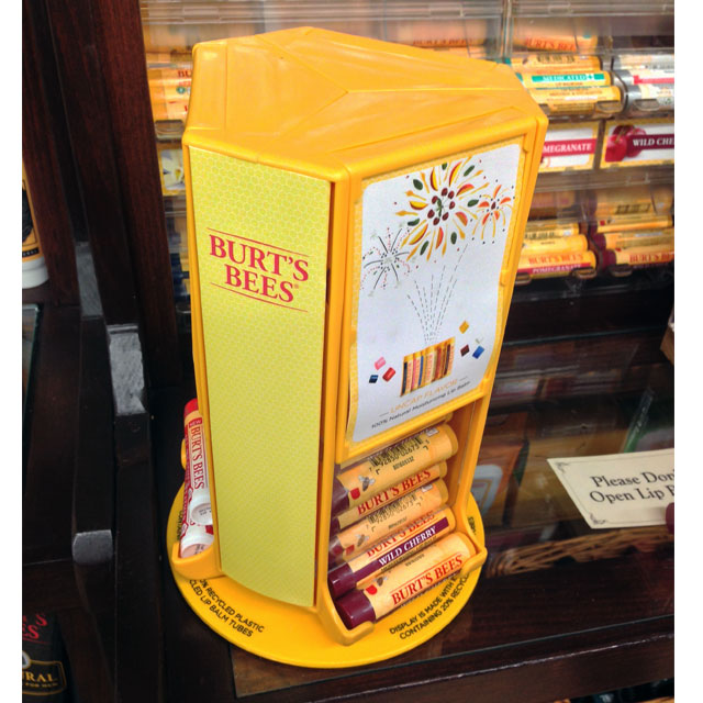 Burt's Bees Spinner Display