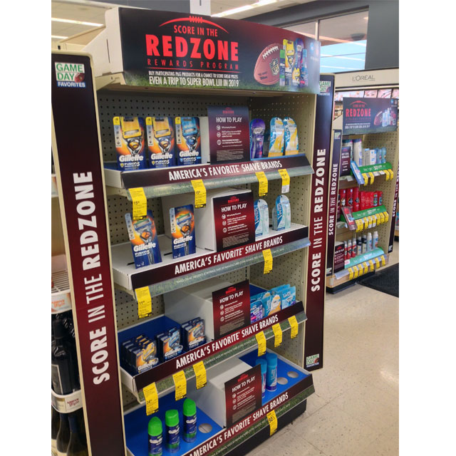 P&G Score In The Red Zone Rewards Program