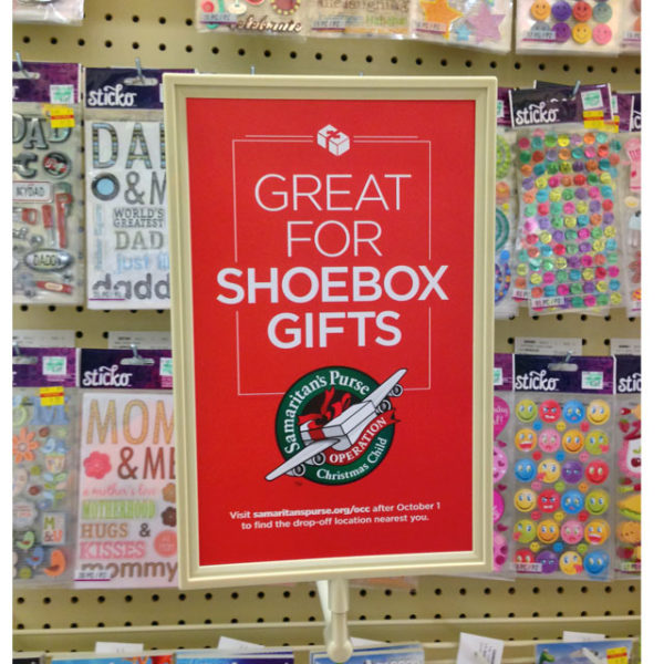 The Amazing Journey of a Simple Shoebox Gift - Point of Purchase ...