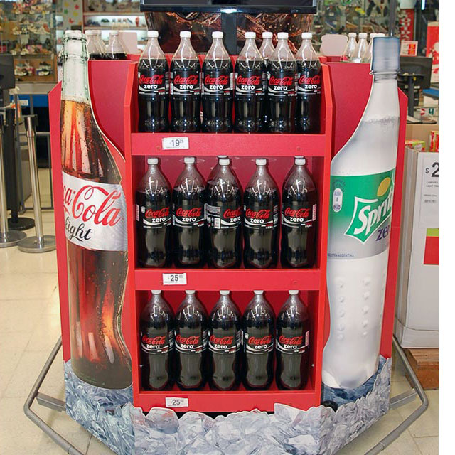 Coca-Cola Walk Around Display